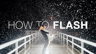 How To Use Flash | Backlit Rain Photos | Dance Floor Flash | Reception Lighting
