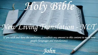English Audio Bible - John (COMPLETE) - New Living Translation (NLT)
