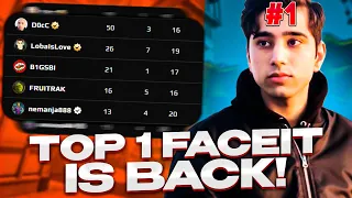 TOP 1 FACEIT IS BACK - D0cC