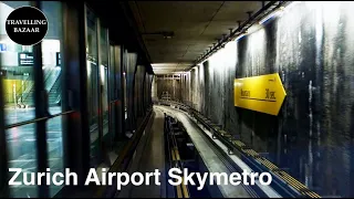 🌎 Zurich Airport Skymetro | Swiss Cows and Yodelling Included | Switzerland