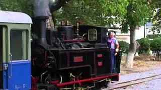 ΔΚ 8001  STEAM LOCOMOTIVE RACK RAILWAY AT KALAVRITA 24 09 2001