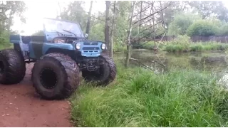 OffRoad 4x4 THE UNSINKABLE  KIROV UAZ FLOAT НЕПОТОПЛЯЕМЫЕ  КИРОВСКИЙ УАЗ ПОПЛАВОК