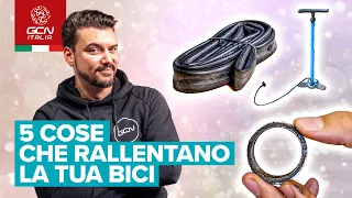 5 cose che rallentano la tua bici | Manutenzione base per bici da corsa