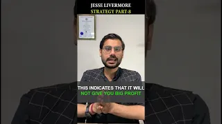 How to identify most profitable trades Jesse Livermore Strategy 8 I #rishimoney #shorts