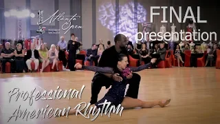 Atlanta Open Dancesport 2019 I Open Professional American Rhythm I Final Presentation