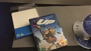 UP [ZAVVI] DISNEY/PIXAR LIMITED EDITION STEELBOOK COLLECTION #7 BLU RAY REVIEW