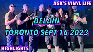 Delain Live : Toronto Sept 16 2023 (Feat: Visions Of Atlantis) : Vinyl Community