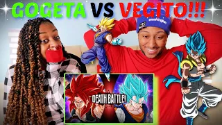 Death Battle! "Gogeta VS Vegito (Dragon Ball)" REACTION!!!