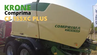 Лучший сенаж в упаковке - Comprima CF 155 XC Plus от KRONE Пресс-подборщик с обмоткой рулонов