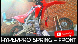 How to Upgrade the CRF250L Front Suspension