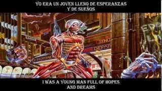 Iron Maiden Stranger in a Strange Land  lyrics y subtitulos en español