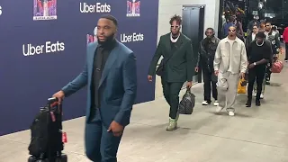 Chiefs Players, Coaches & Staff Arriving for Super Bowl LVIII