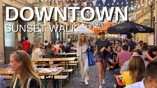 NEW YORK CITY Walking Tour [4K] - DOWNTOWN - Sunset Walk