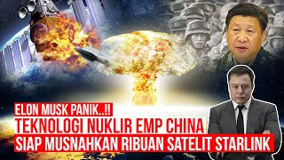 Teknologi Nuklir EMP Luar Angkasa China Siap Lenyapkan Satelit Starlink & NATO Saat Perang Taiwan