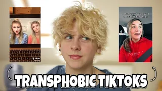 TRANS GUY REACTS TO TRANSPHOBIC TIKTOKS | NOAHFINNCE