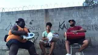 Percussão samba ! Pandeiro , Tantan e repique !