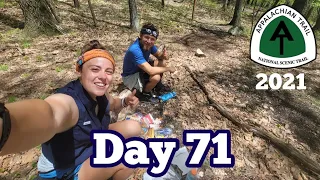 Day 71 | A Day of Miles and Trail Magic | Appalachian Trail 2021