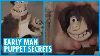 PUPPET SECRETS from Aardman Animation Early Man - EXCLUSIVE Behind the Scenes