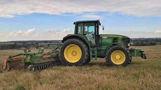 ☆ Talerzowanie z Nowym Nabytkiem ☆ John Deere 7430 Premium ☆ Amazone Catros 6000 || Agro Wschód ||