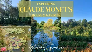 🇫🇷 DAY TRIP FROM PARIS - EXPLORING CLAUDE MONET'S HOUSE AND GARDENS | Giverny, France | Sept 2021 🇫🇷