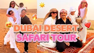 Ultimate Dubai Desert Safari Experience + The Best of Dubai Food | Mariel Padilla Vlog