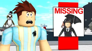 WEDNESDAY Went MISSING.. We Had To Save Her! (Roblox)