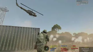 Huey close air support