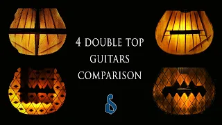 4 Double Top Guitars Comparison, Arsen Asanov plays guitars made by Daniel Stark