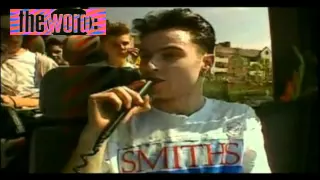 Devoted fans of The Smiths on a Coach Trip  The Word 1990