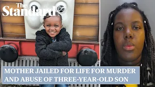 Mother jailed for life for murder and abuse of three-year-old son