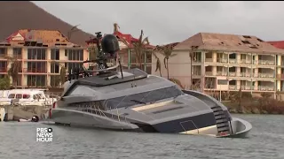 Smashed by Irma, St. Martin draws startling response from France