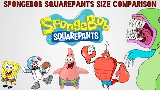 SpongeBob SquarePants Size Comparison | Biggest Characters of SpongeBob SquarePants |