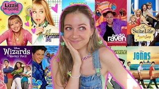 ranking ICONIC disney channel 2000s shows 📺🍿 lizzie mcguire, hannah montana, wizards & more