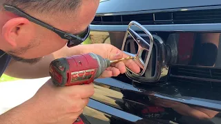 Installing TYPE R Honda Emblems on 10th Gen SI