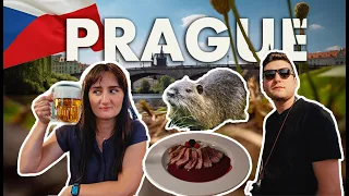 BEST city in Europe? 🇨🇿  First Impressions of Prague (Food, Beer and Nutrias) Vlog | PT 1/3