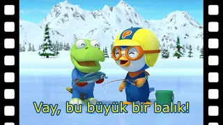 Pororo türkçe | Vay, bu büyük bir balık! | Kısa film animasyon | Pororo turkish