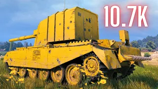 World of Tanks FV4005 Stage II  10.7K Damage & FV4005 Stage II  10K Damage