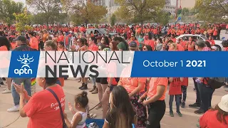 APTN National News October 1, 2021 – Trudeau vacations on day for reconciliation, Line 3 turns on