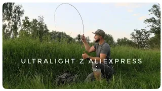Wędka z Aliexpress - ul light test, recenzja. #Szczupak na ultra light!!! #aliexpress #fishing #pike
