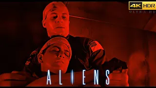 ALIENS 1986 Vasquez Bad Ass To The End SCENE MOVIE CLIP - 4K UHD HDR Custom HDR10+ 25/33