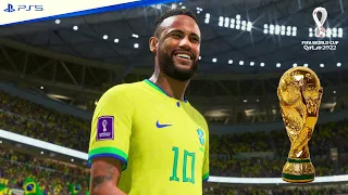 FIFA 23 - Brazil vs. Germany - World Cup Qatar 2022 Final | PS5 4K