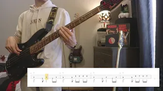 Queen - Tenement Funster / Flick Of The Wrist / Lily Of The Valley (Bass Cover WITH PLAY ALONG TABS)