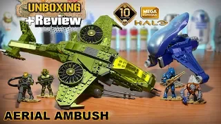 Aerial Ambush | Halo Mega Construx 10° Anniversary | Unboxing & Review