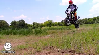 MASSIVE SKETCHY 701 SUPERMOTO DIRT JUMP | WHEELIES