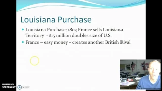 U.S. History Lesson 55: The Louisana Purchase