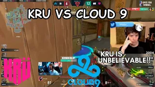 Sliggy reacts to Kru's unbelievable series against CLOUD 9