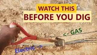 Before you dig - Let me show you buried utility lines