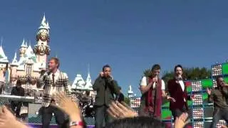 Backstreet Boys   It's Christmas Time Again   Disneyland 20121104