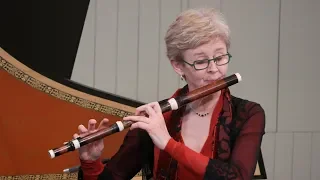 Bach: Flute Sonata in E Minor BWV 1034, Andante. Voices of Music: Kate Clark & Hanneke van Proosdij