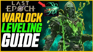 BEST Warlock Leveling Build For Day 1! Cthonic Fissure Warlock // Last Epoch Cycle 1.0 Build Guide